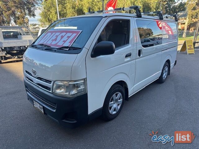 2013 TOYOTA HIACE LWB KDH201R MY12 UPGRADE 4D VAN