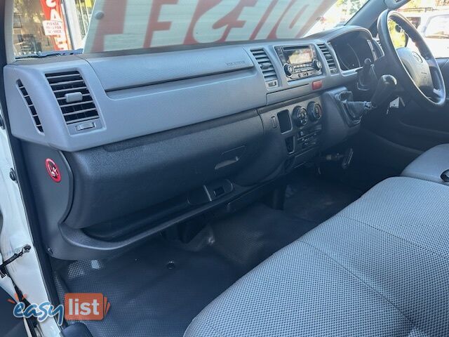 2013 TOYOTA HIACE LWB KDH201R MY12 UPGRADE 4D VAN