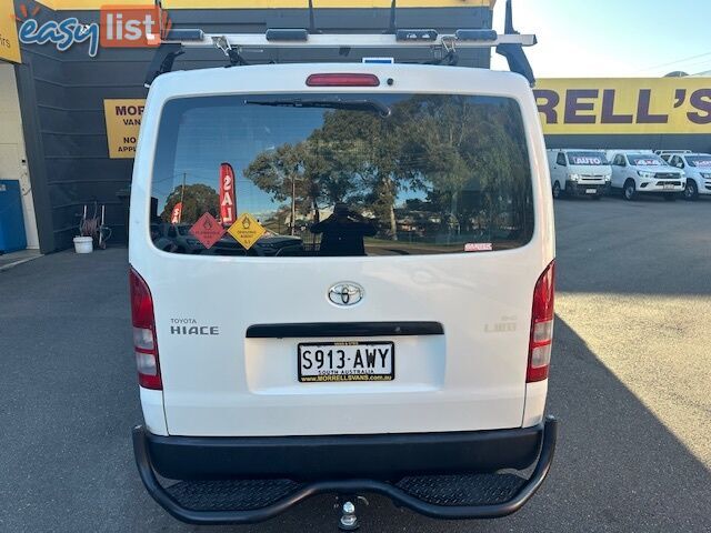 2013 TOYOTA HIACE LWB KDH201R MY12 UPGRADE 4D VAN