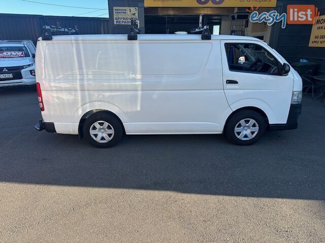 2013 TOYOTA HIACE LWB KDH201R MY12 UPGRADE 4D VAN