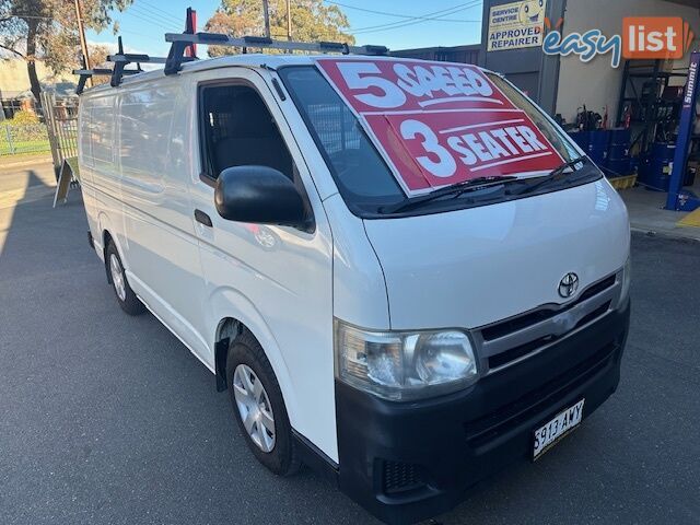 2013 TOYOTA HIACE LWB KDH201R MY12 UPGRADE 4D VAN