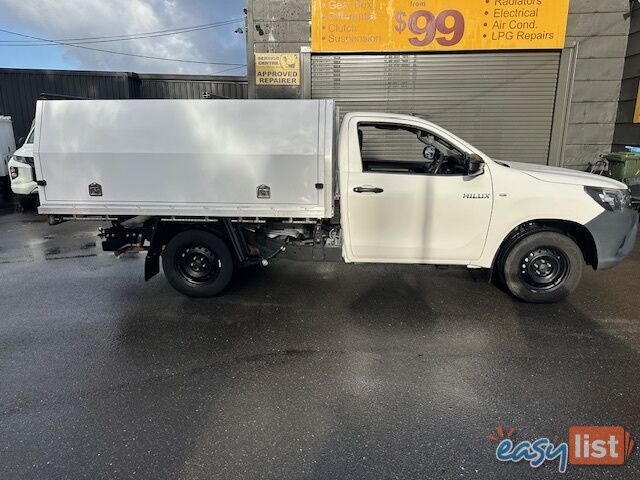 2021 TOYOTA HILUX WORKMATE 4X2 TGN121R CCHAS