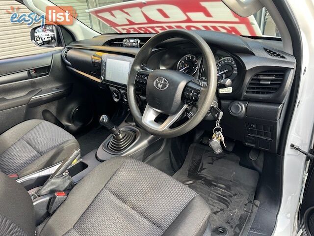 2021 TOYOTA HILUX WORKMATE 4X2 TGN121R CCHAS