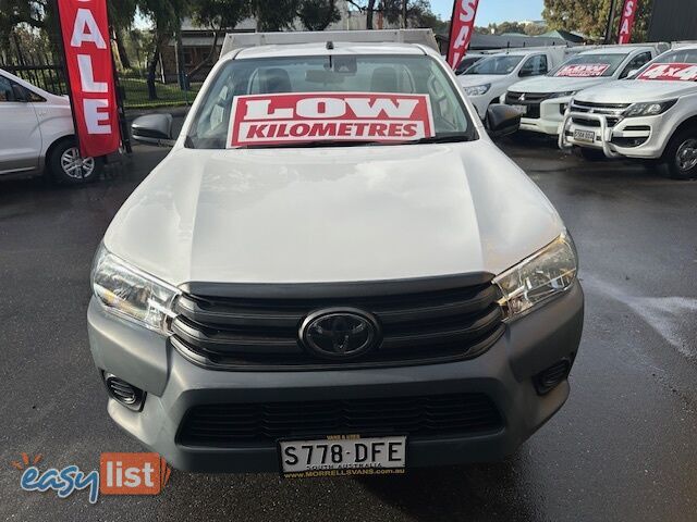 2021 TOYOTA HILUX WORKMATE 4X2 TGN121R CCHAS