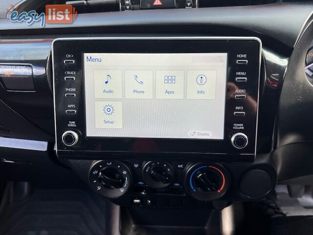 2021 TOYOTA HILUX WORKMATE 4X2 TGN121R CCHAS