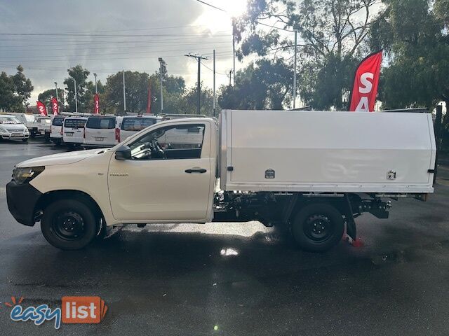 2021 TOYOTA HILUX WORKMATE 4X2 TGN121R CCHAS