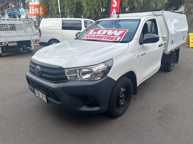 2020 TOYOTA HILUX WORKMATE TGN121R MY19 UPGRADE CCHAS