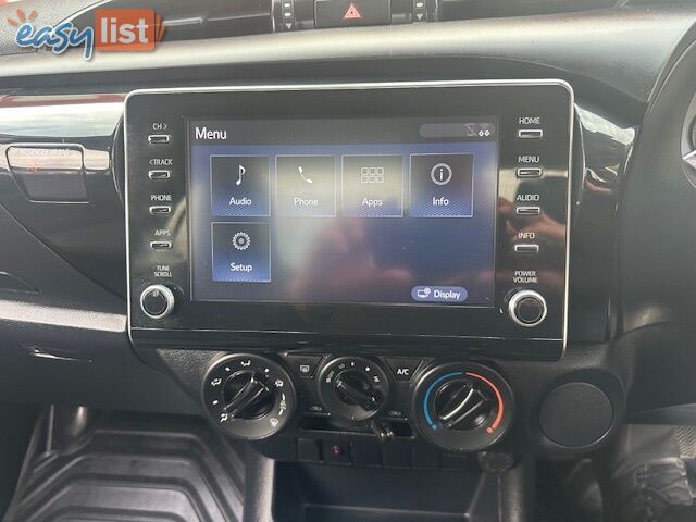 2020 TOYOTA HILUX WORKMATE TGN121R MY19 UPGRADE CCHAS
