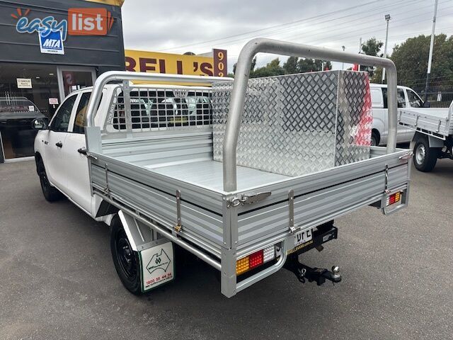 2019 TOYOTA HILUX WORKMATE TGN121R MY19 DOUBLE CAB PUP