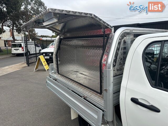 2019 TOYOTA HILUX WORKMATE TGN121R MY19 DOUBLE CAB PUP