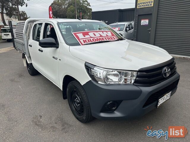 2019 TOYOTA HILUX WORKMATE TGN121R MY19 DOUBLE CAB PUP