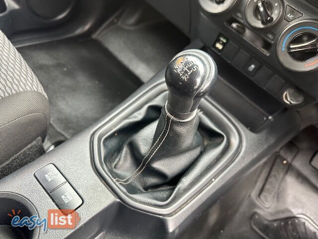 2019 TOYOTA HILUX WORKMATE TGN121R MY19 DOUBLE CAB PUP
