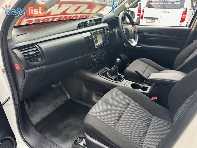 2019 TOYOTA HILUX WORKMATE TGN121R MY19 DOUBLE CAB PUP