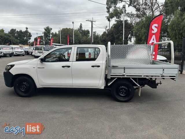 2019 TOYOTA HILUX WORKMATE TGN121R MY19 DOUBLE CAB PUP