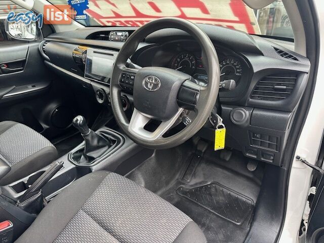 2019 TOYOTA HILUX WORKMATE TGN121R MY19 DOUBLE CAB PUP