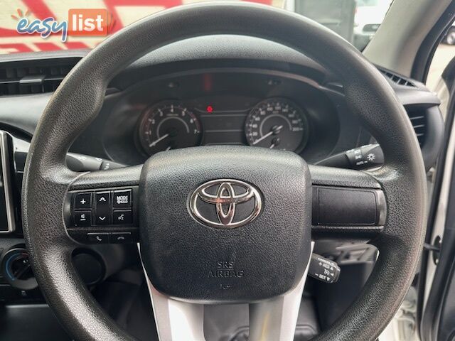 2019 TOYOTA HILUX WORKMATE TGN121R MY19 DOUBLE CAB PUP