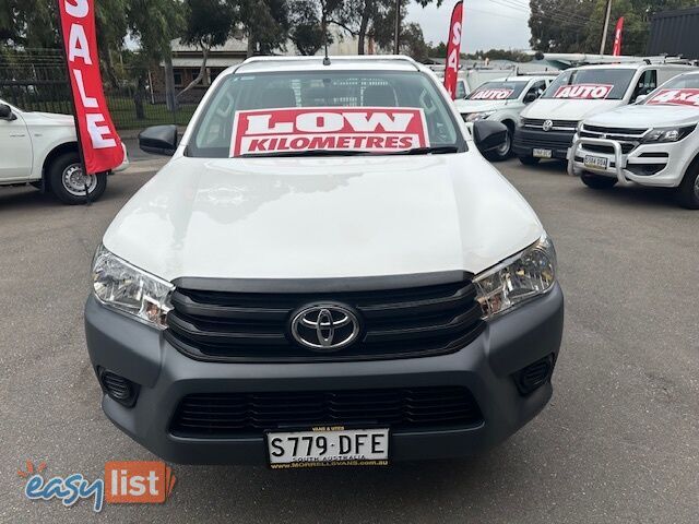 2019 TOYOTA HILUX WORKMATE TGN121R MY19 DOUBLE CAB PUP