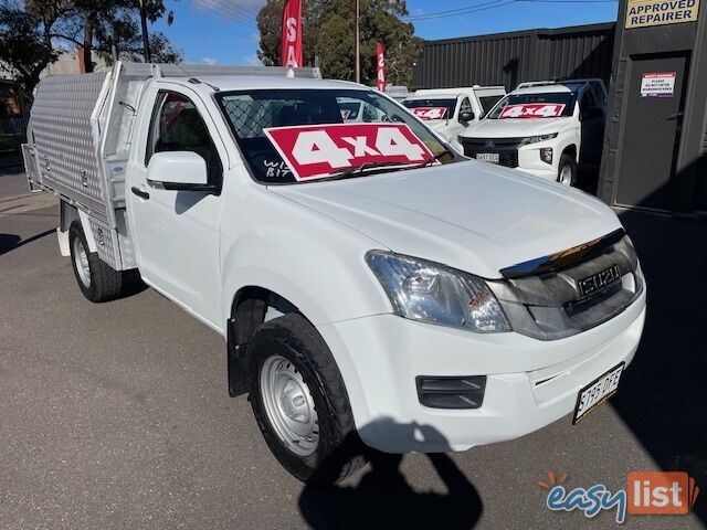 2016 ISUZU D-MAX SX 4X4 TF MY15.5 CCHAS