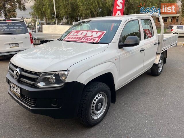 2012 VOLKSWAGEN AMAROK TDI340 4X2 2H MY12 DUAL CCHAS