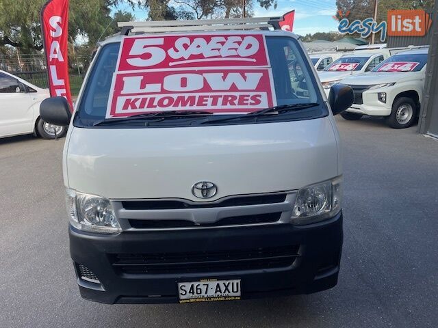2013 TOYOTA HIACE LWB TRH201R MY12 UPGRADE 4D VAN