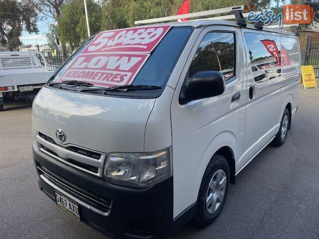 2013 TOYOTA HIACE LWB TRH201R MY12 UPGRADE 4D VAN
