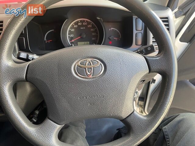 2013 TOYOTA HIACE LWB TRH201R MY12 UPGRADE 4D VAN