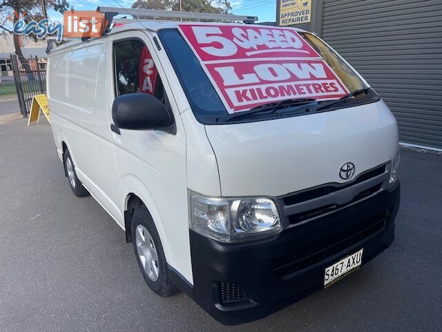 2013 TOYOTA HIACE LWB TRH201R MY12 UPGRADE 4D VAN