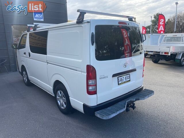 2013 TOYOTA HIACE LWB TRH201R MY12 UPGRADE 4D VAN