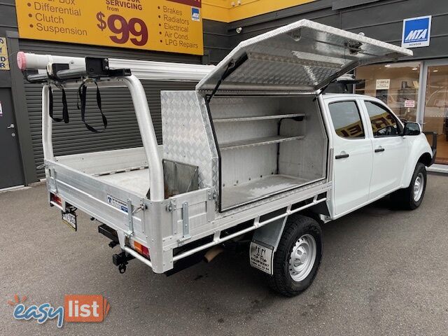 2020 ISUZU D-MAX SX 4X4 TF MY19 CREW CCHAS