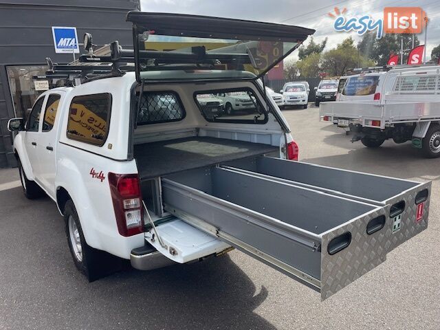 2019 ISUZU D-MAX SX 4X4 TF MY19 CREW CAB UTILITY