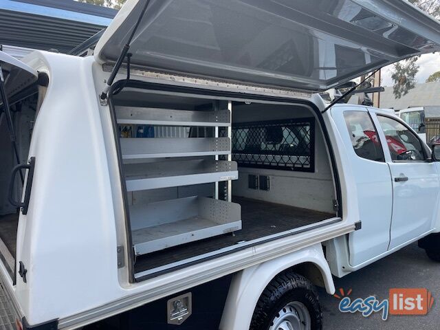 2018 ISUZU D-MAX SX 4X4 TF MY18 SPACE CCHAS