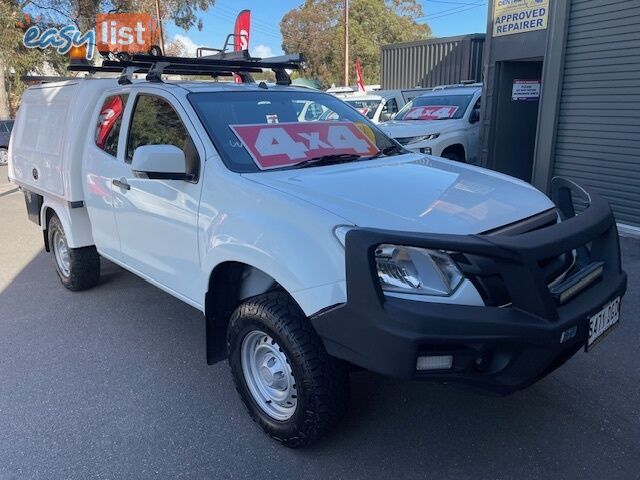 2018 ISUZU D-MAX SX 4X4 TF MY18 SPACE CCHAS