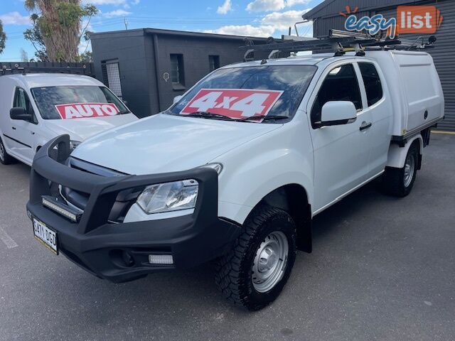 2018 ISUZU D-MAX SX 4X4 TF MY18 SPACE CCHAS