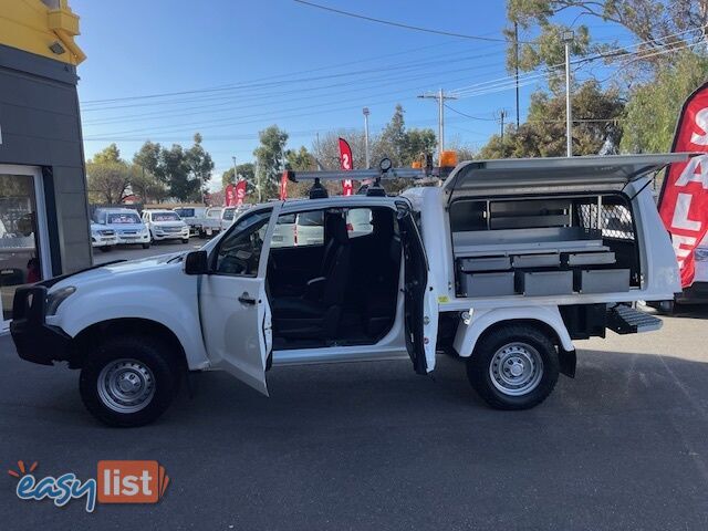 2018 ISUZU D-MAX SX 4X4 TF MY18 SPACE CCHAS
