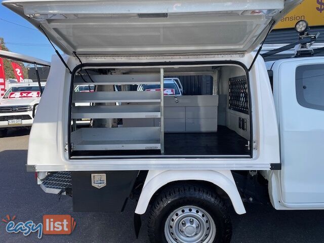 2018 ISUZU D-MAX SX 4X4 TF MY18 SPACE CCHAS