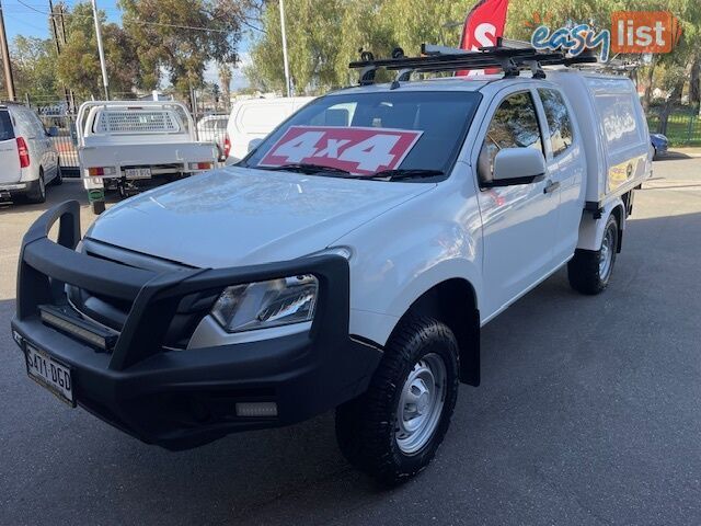 2018 ISUZU D-MAX SX 4X4 TF MY18 SPACE CCHAS