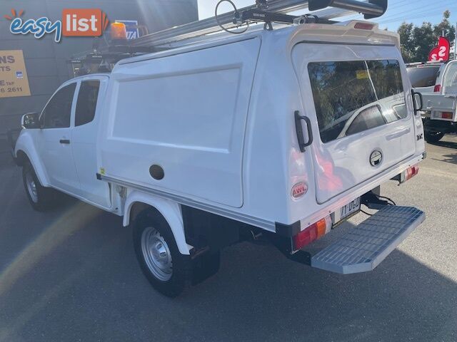 2018 ISUZU D-MAX SX 4X4 TF MY18 SPACE CCHAS
