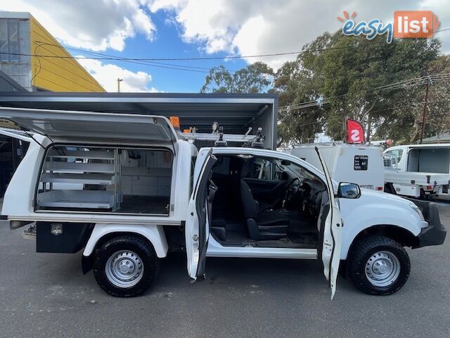 2018 ISUZU D-MAX SX 4X4 TF MY18 SPACE CCHAS