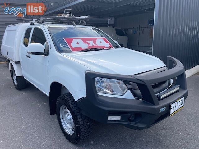 2018 ISUZU D-MAX SX 4X4 TF MY18 SPACE CCHAS