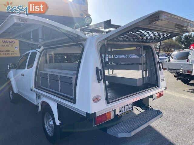 2018 ISUZU D-MAX SX 4X4 TF MY18 SPACE CCHAS
