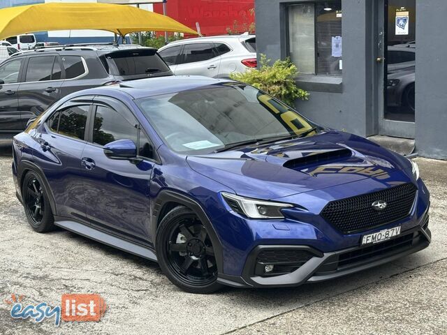 2022 SUBARU WRX RS AWD MY22 SEDAN