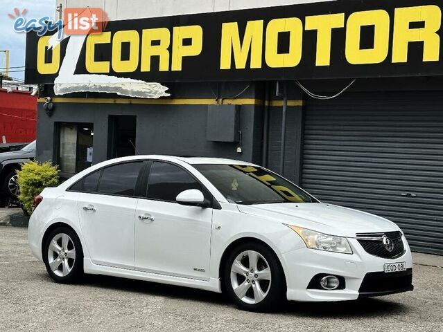 2011 HOLDEN CRUZE SRI V JH MY12 SEDAN, 4 DOORS, 5 SEATS