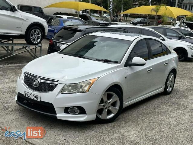 2011 HOLDEN CRUZE SRI V JH MY12 SEDAN, 4 DOORS, 5 SEATS