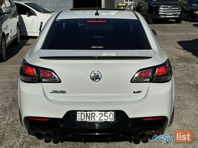 2017 HOLDEN COMMODORE SS-V REDLINE VF II SEDAN