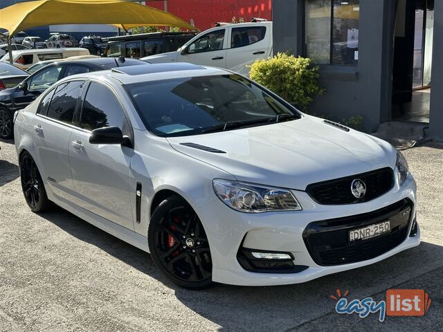 2017 HOLDEN COMMODORE SS-V REDLINE VF II SEDAN