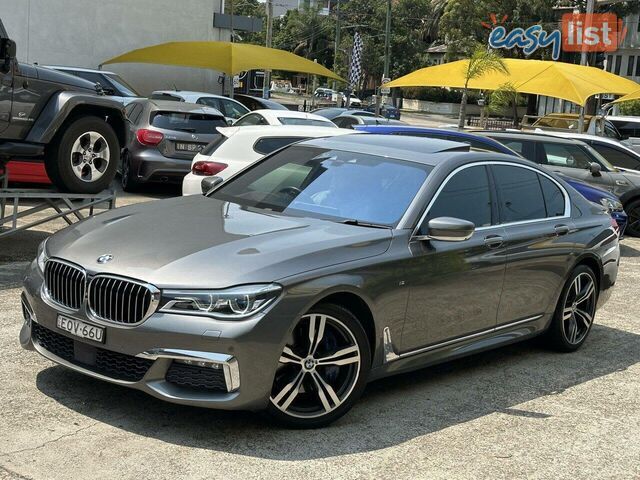 2016 BMW 730D  G11 SEDAN, 4 DOORS, 5 SEATS