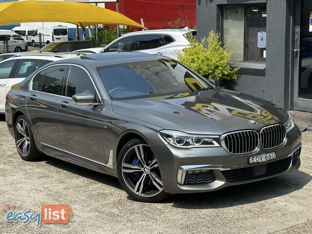 2016 BMW 730D  G11 SEDAN, 4 DOORS, 5 SEATS