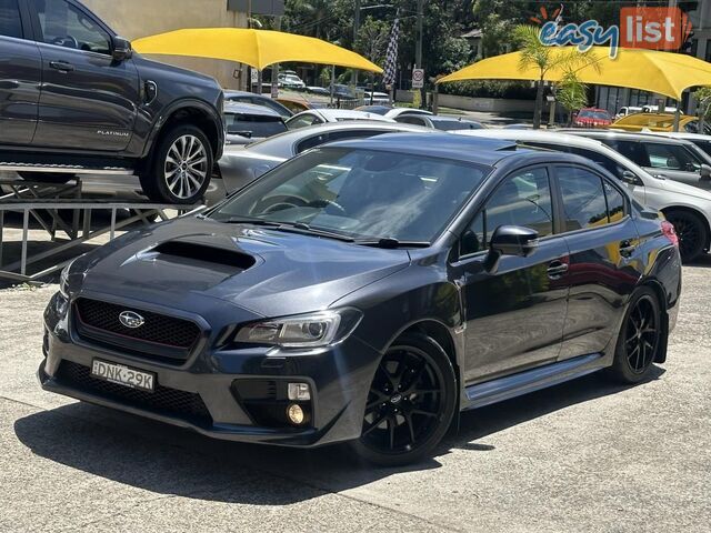 2017 SUBARU WRX DO EDITION AWD MY17 SEDAN