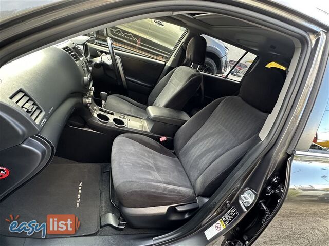 2013 TOYOTA KLUGER ALTITUDE FWD 7 SEAT GSU40R MY12 WAGON