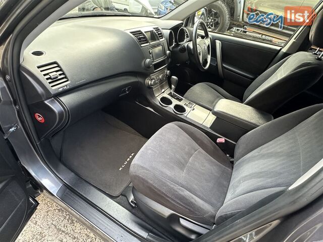 2013 TOYOTA KLUGER ALTITUDE FWD 7 SEAT GSU40R MY12 WAGON
